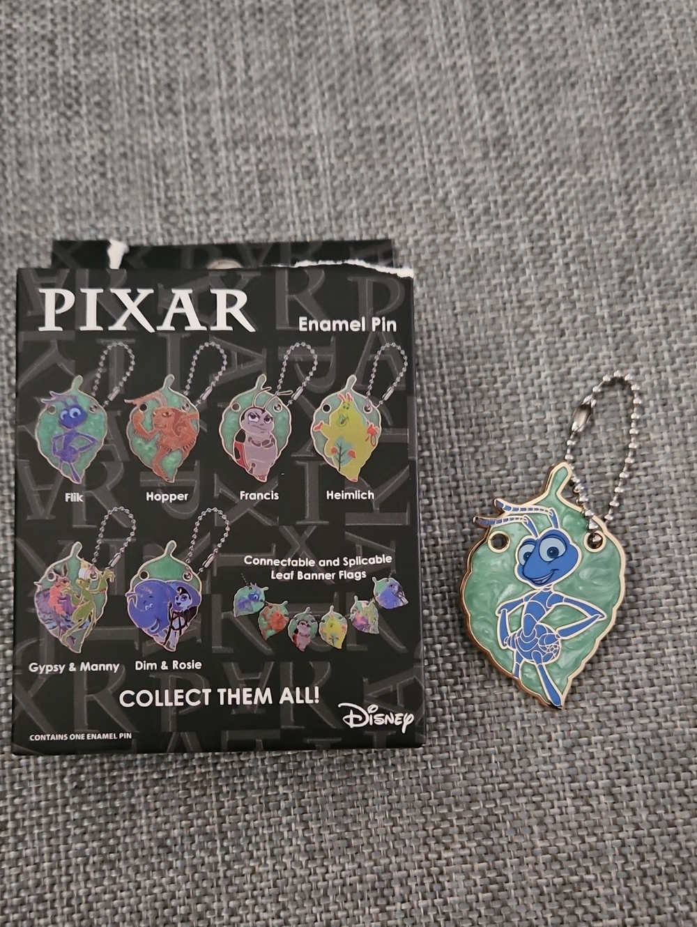 Disney Pixar Flik Leaf Enamel Pin